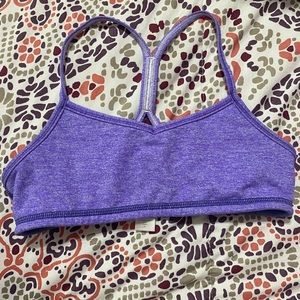 Ivivva size 10 purple sports bra